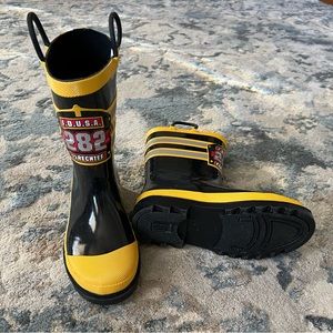 Firefighter Rain boots - new without tags - size 1 kids